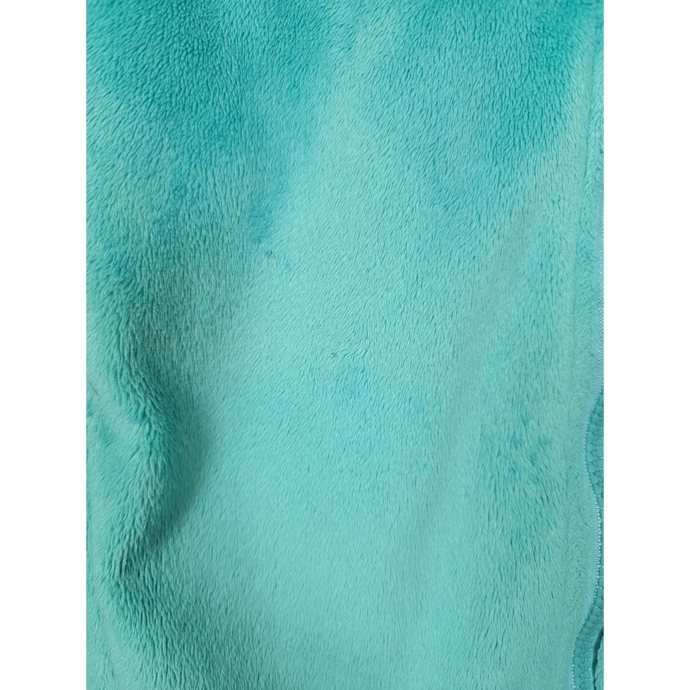 The North Face Women's Size Large Green Mock Neck Jacket FLAWS Please Read - Picture 3 of 10